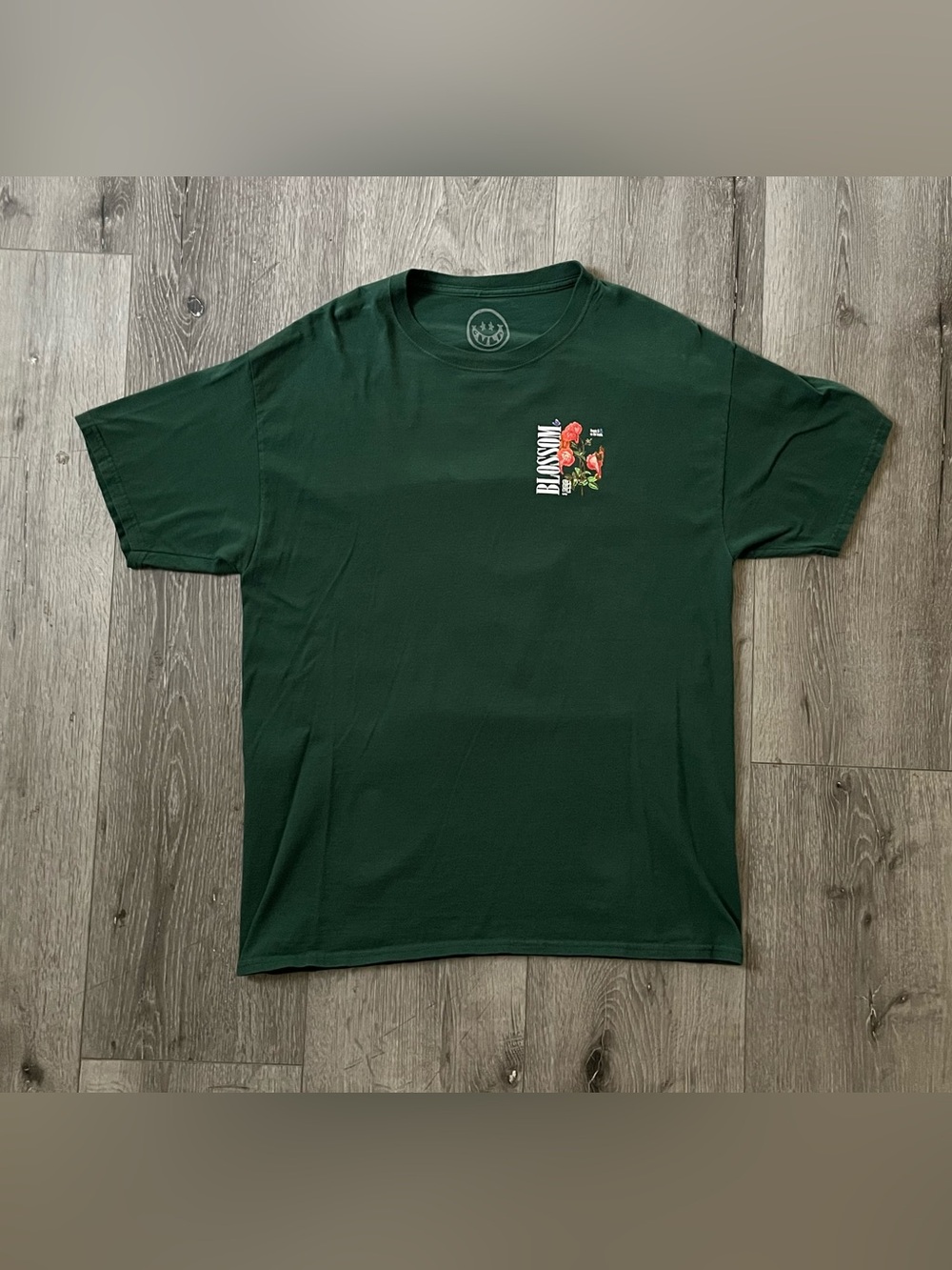 CVLA Blossom Dark Green T Shirt